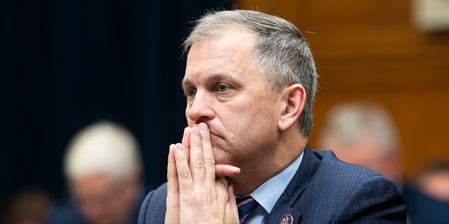 Rep. Sean Casten, D-Ill., listens during a House Financial Services Committee hearing on December 13, 2022, in Washington, DC.