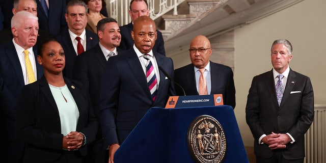 New York City Mayor Eric Adams and NYPD Commissioner Keechant Sewell insist crime is going down in the Big Apple since his administration took office. 