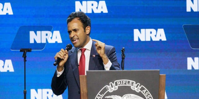 Republican presidential candidate Vivek Ramaswamy