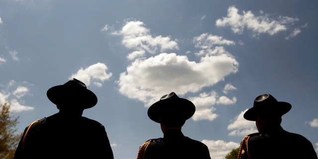 File photo of North Carolina State Highway Patrol state troopers in 2008.