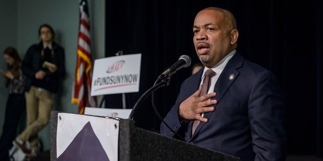 New York State Assembly Speaker Carl Heastie.