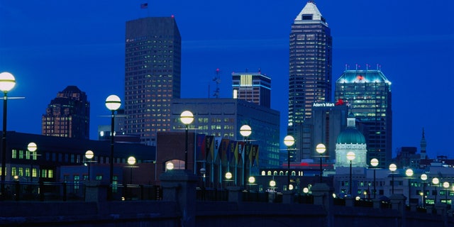 Indianapolis, Indiana skyline.