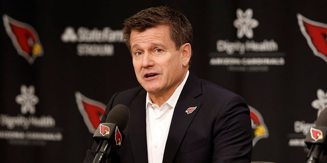 Michael Bidwill at press conference