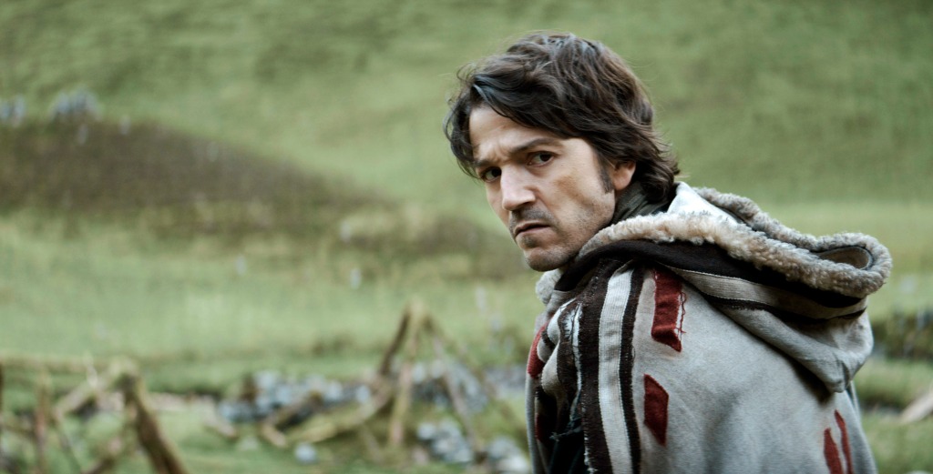 Diego Luna as Cassian Andor from "Andor," which is returning for a second and final season.