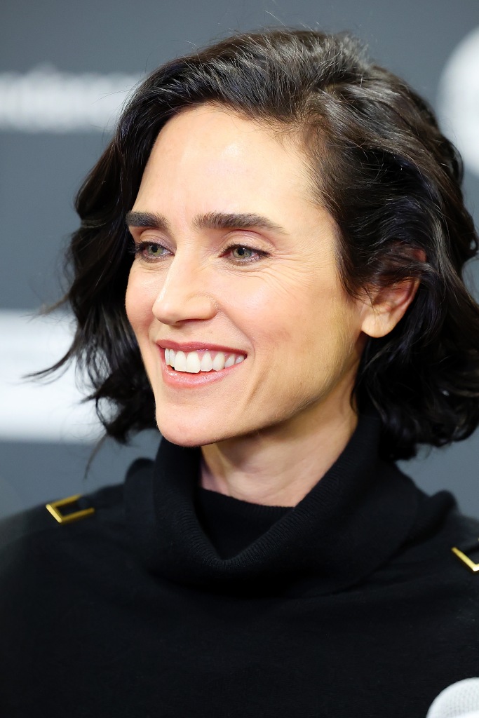 Jennifer Connelly attends the 2023 Sundance Film Festival "Bad Behaviour" Premiere at The Ray Theatre on Jan. 21, 2023, in Park City, Utah. 