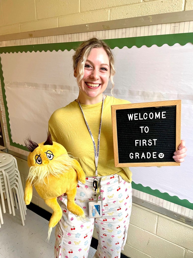 Abigail Zwerner, a first-grade teacher at Richneck Elementary School.