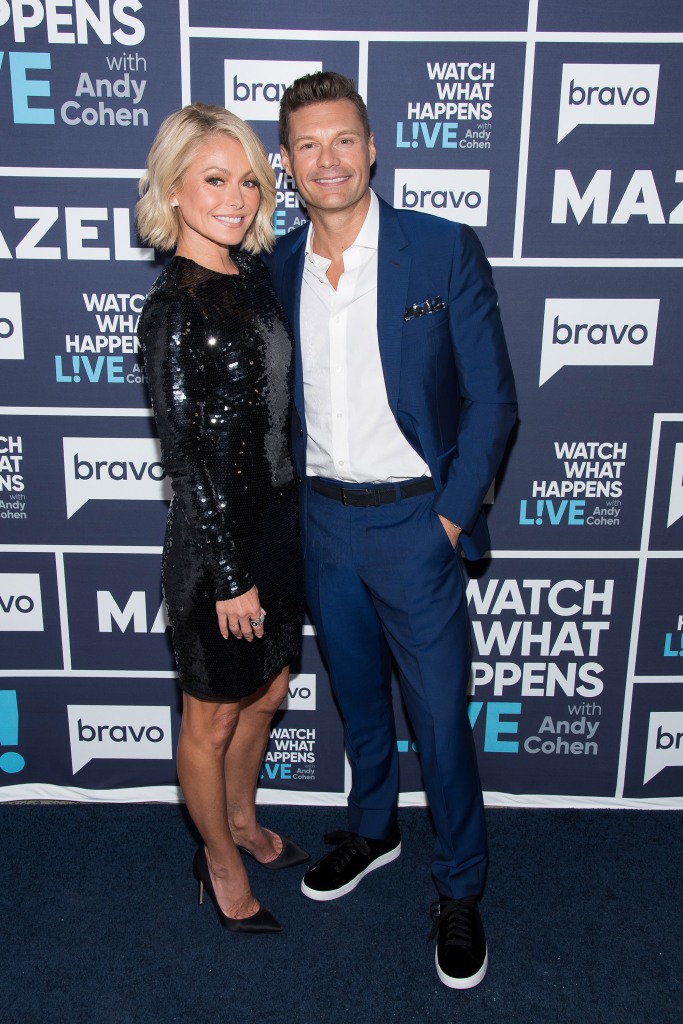 Kelly Ripa and Ryan Seacrest