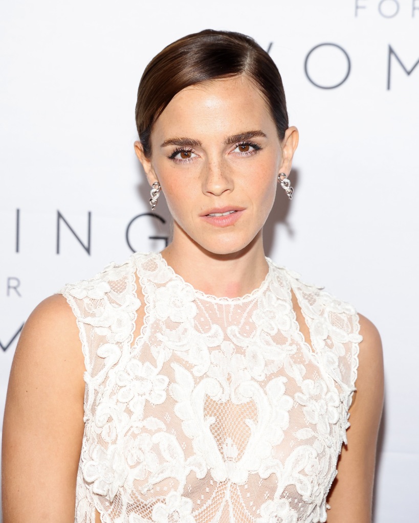NEW YORK, NEW YORK - SEPTEMBER 15: Emma Watson attends the Kering Foundation's Caring for Women Dinner at The Pool on Park Avenue on September 15, 2022 in New York City. (Photo by Taylor Hill/WireImage)
