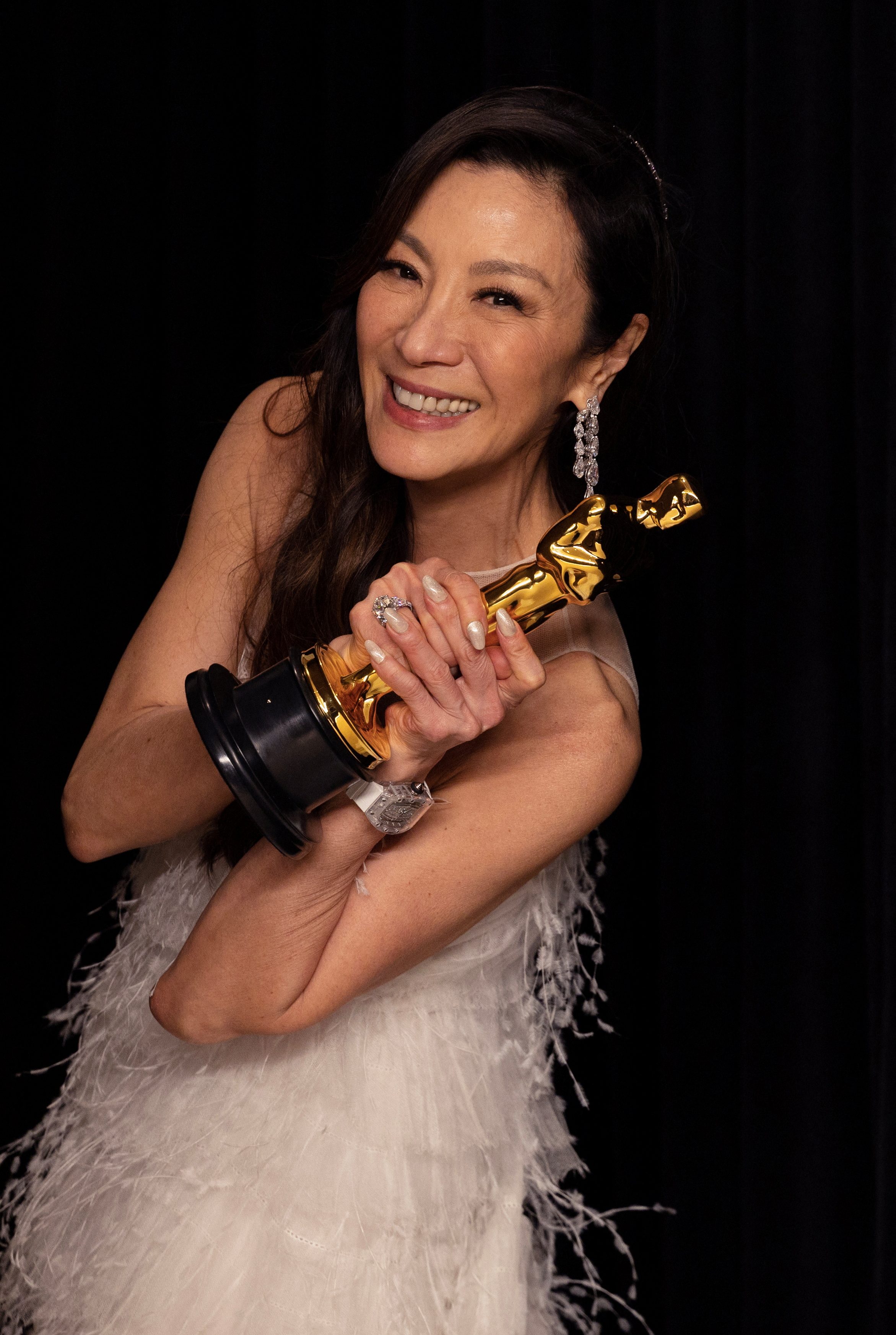 Yeoh made history as the first Asian actress to win a Best Actress Oscar at last month's Academy Awards.