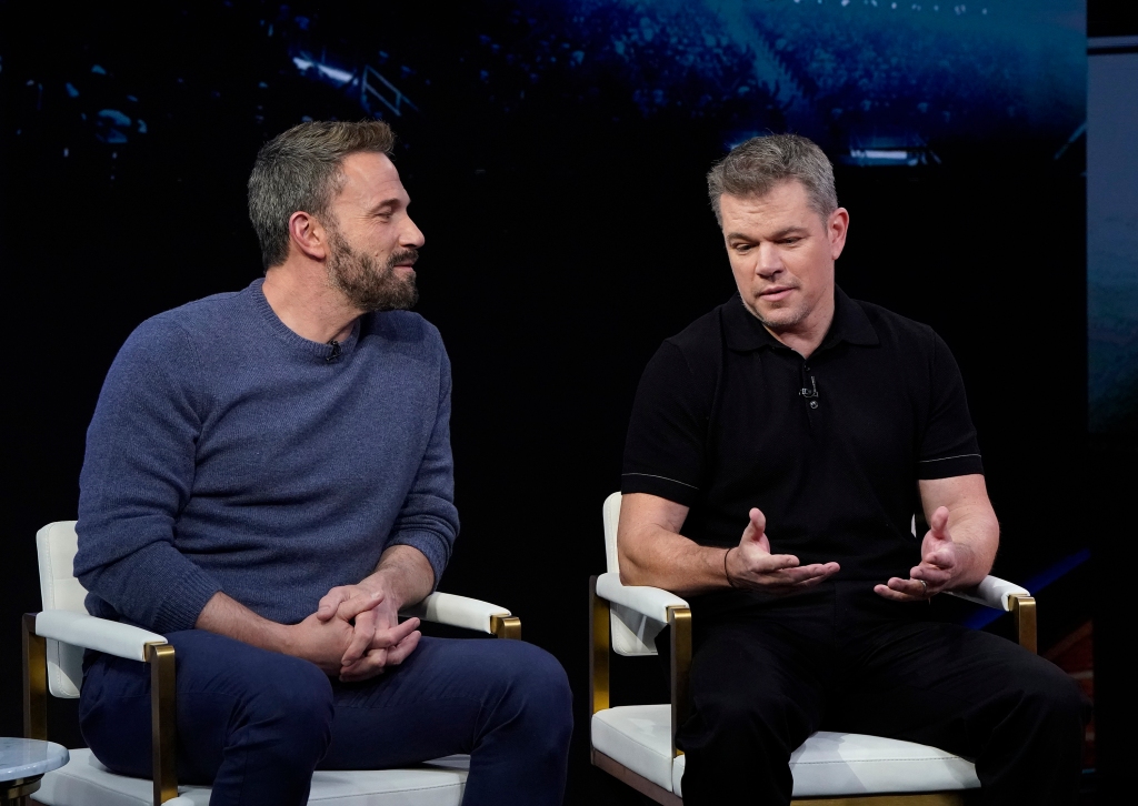 Ben Affleck, left, and Matt Damon