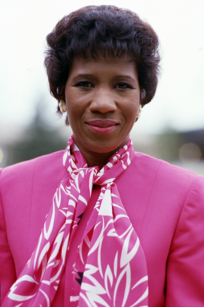 Deloris Jordan in a 1988 portrait.