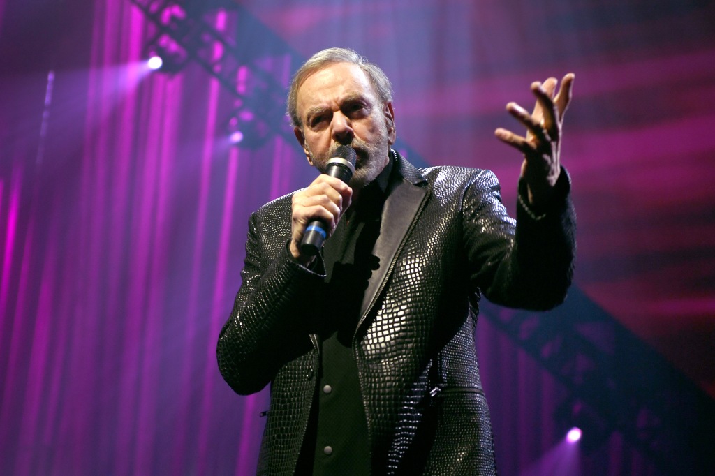 Neil Diamond performs onstage at the 24th annual Keep Memory Alive 'Power of Love Gala' benefit for the Cleveland Clinic Lou Ruvo Center for Brain Health at MGM Grand Garden Arena on March 07, 2020 in Las Vegas, Nevada.