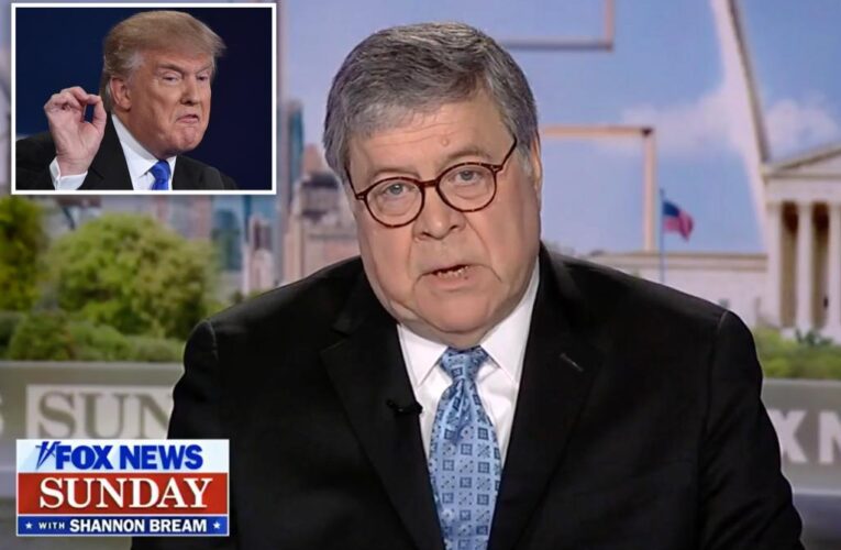 Ex-AG Bill Barr says Trump should not testify in hush money case because ‘he lacks all self-control’
