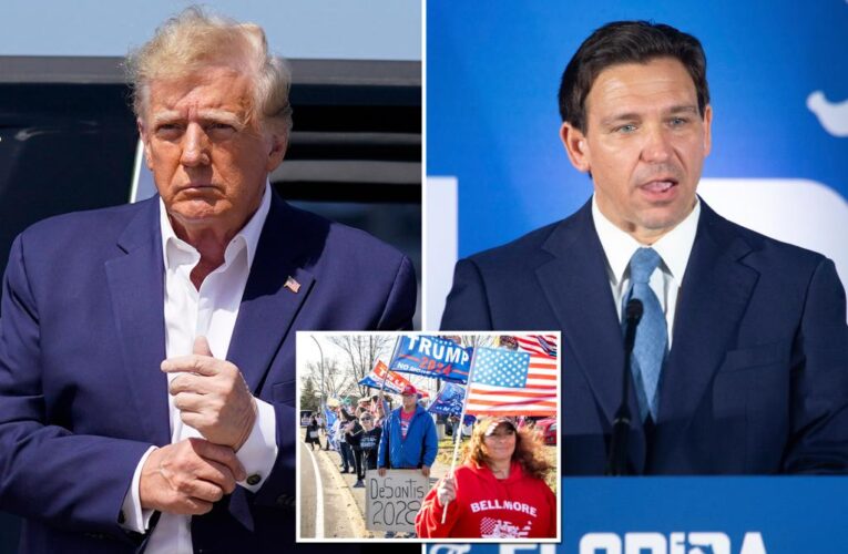 Trump widens lead over DeSantis in first poll since indictment