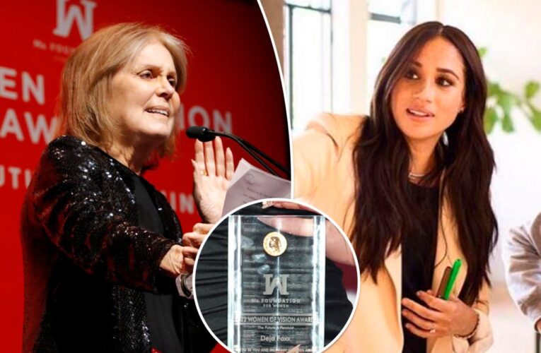 Gloria Steinem to present Meghan Markle with Women of Vision award