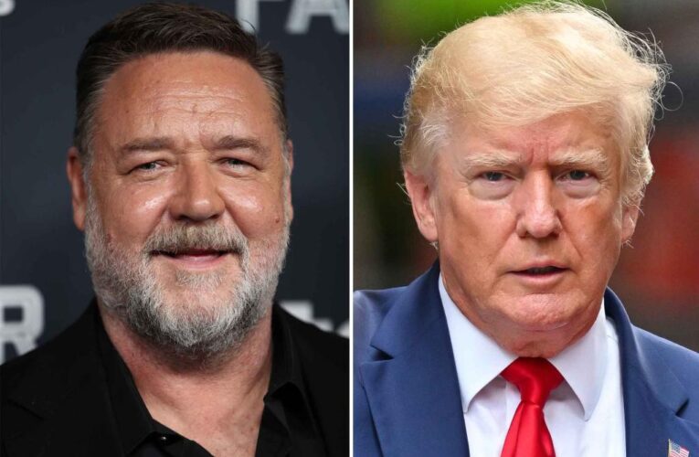 Russell Crowe on whether he’d ever play Donald Trump in a movie