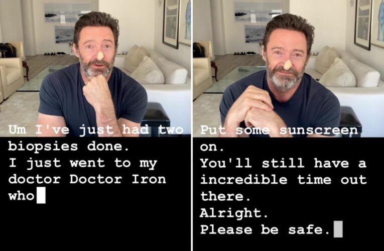 Hugh Jackman issues warning to fans after cancer scare: ‘Please be safe’