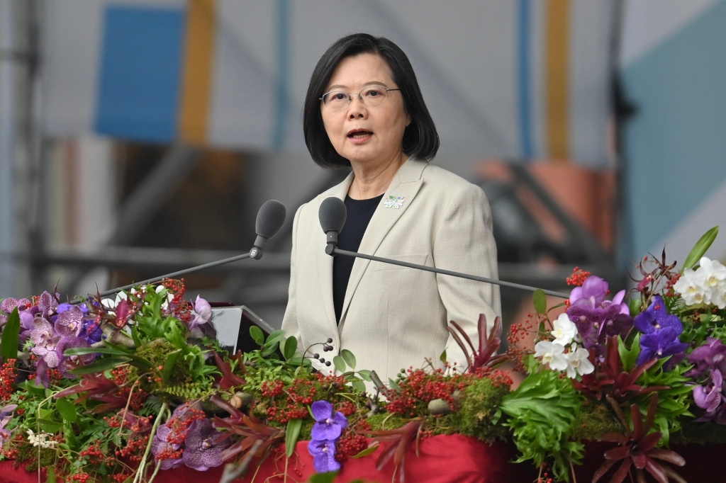 Taiwan President Tsai Ing-wen is expected to meet Wednesday with House Speaker Kevin McCarthy and a group of bipartisan lawmakers. 