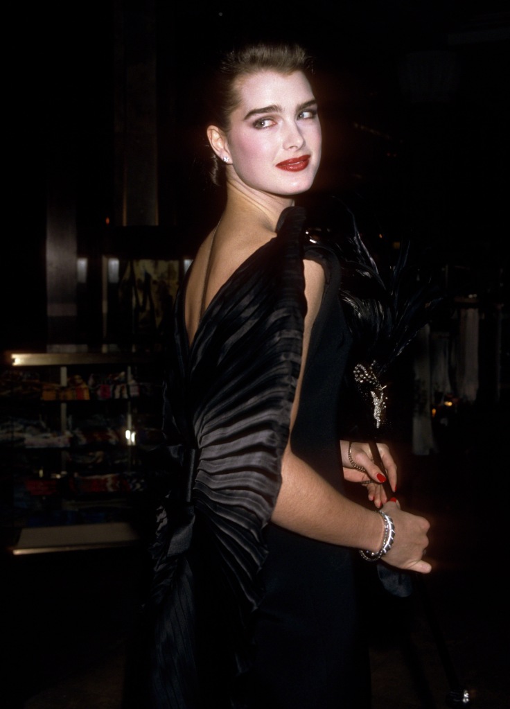 Brooke Shields pictured in 1985.