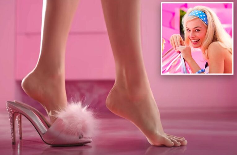 Margot Robbie’s ‘Barbie’ feet spark fetish frenzy: ‘GAGGING’