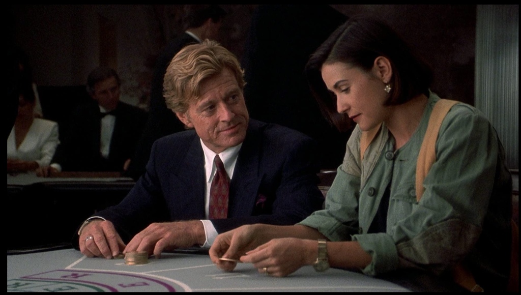 Redford and Moore in "Indecent Proposal."