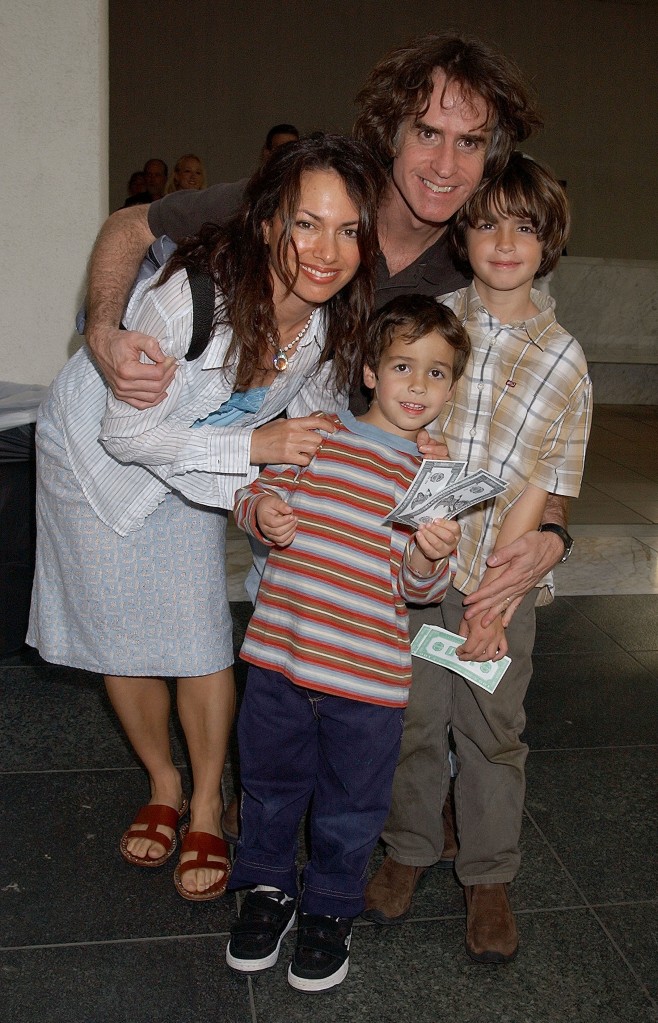 Susanna Hoffs, Jay Roach, Jackson Roach, Sam Roach 