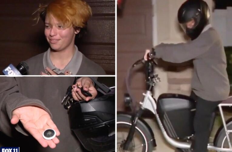 Calif. dad confronts thief at home after tracking stolen e-bike