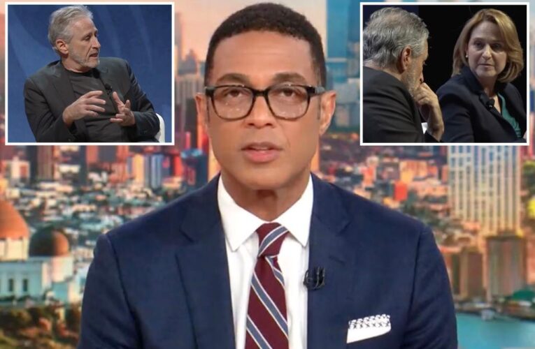 Don Lemon appears to slight Jon Stewart during hot-mic moment