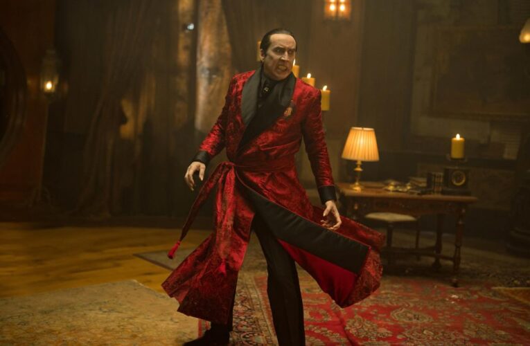 Nicolas Cage plays Count Dracula