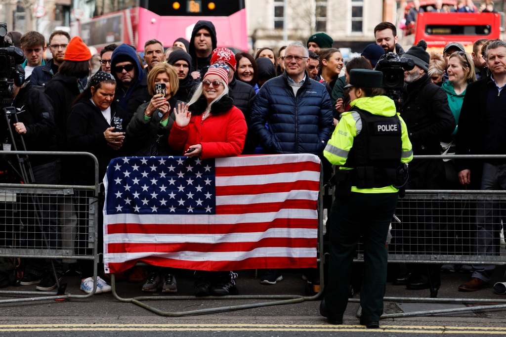 crowds in Ireland