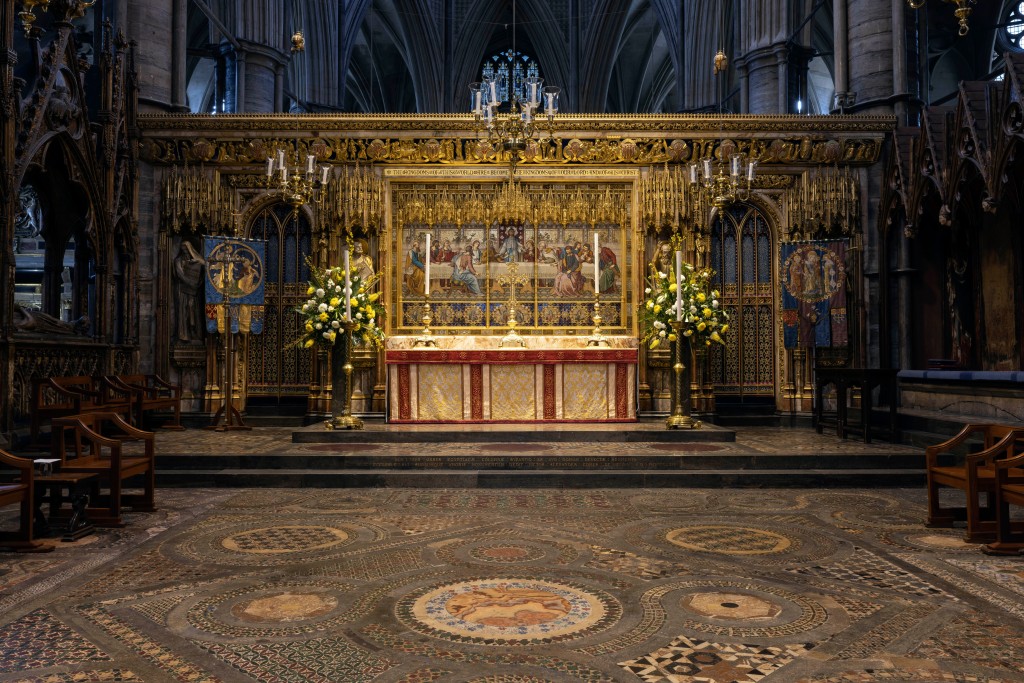 The coronation will take place at Westminster Abbey in London. The sprawling church is over 1,000 years old.