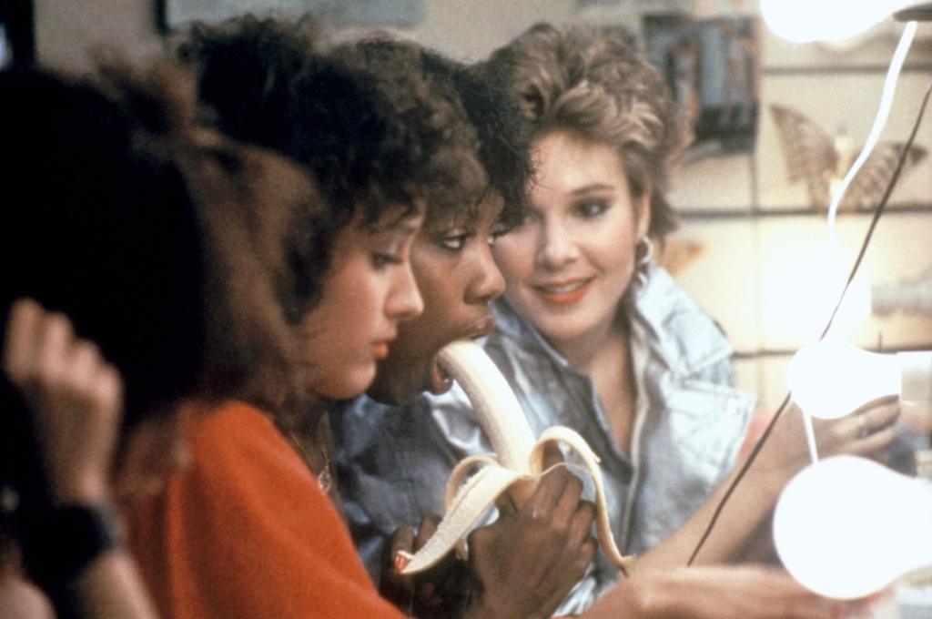 Jennifer Beals, Durga McBroom and Cynthia Rhodes in "Flashdance."