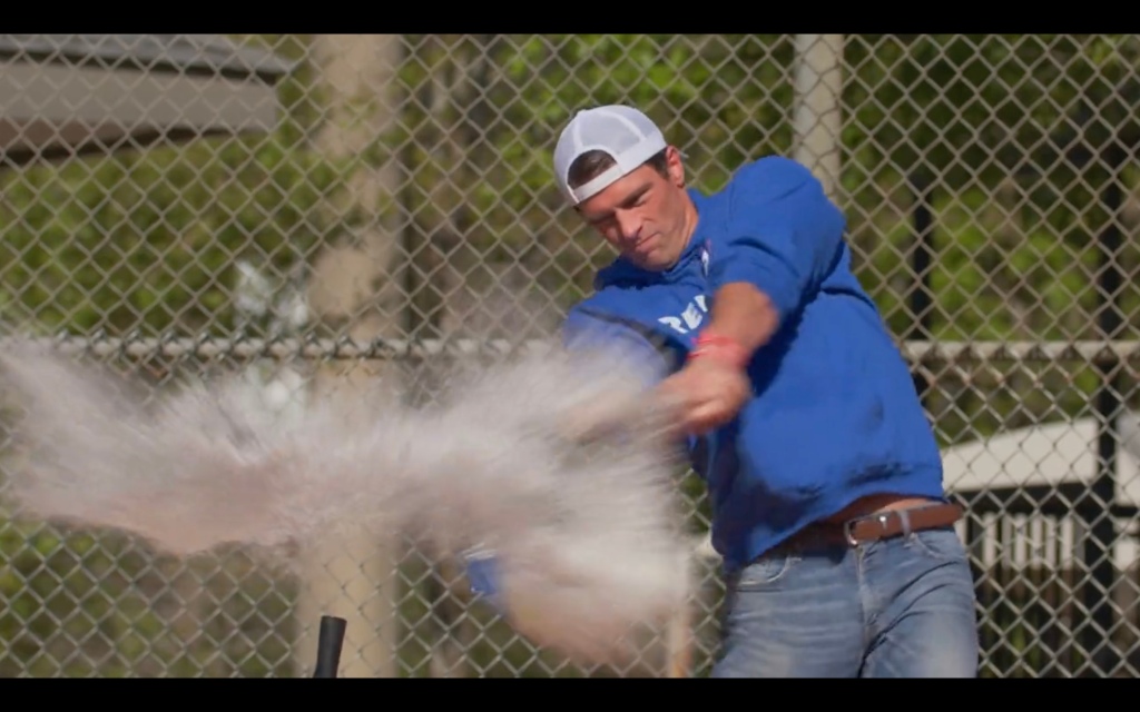 Seth Weathers ad campaign against Bud Light featured him destroying a can with a baseball bat.