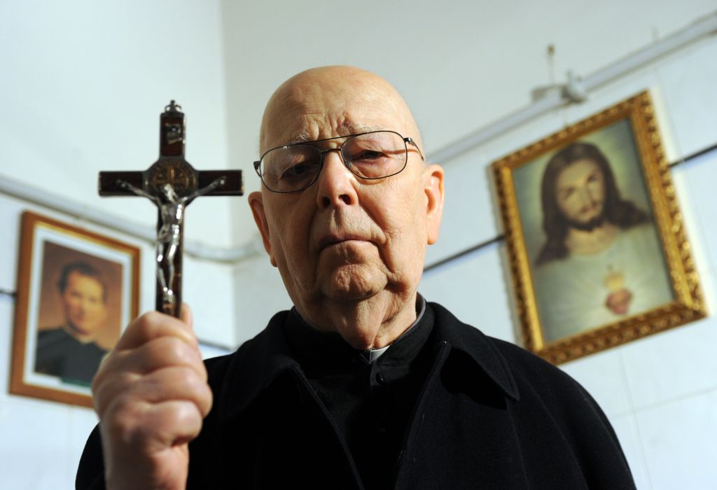 Father Gabriele Amorth claimed to have presided over as many as 160,000 exorcisms.