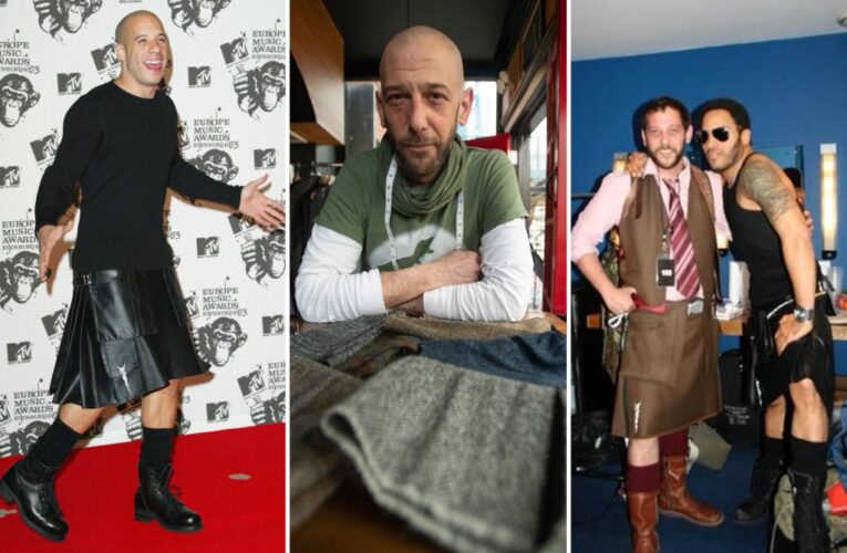 Meet the Scottish kiltmaker who dresses big-time celebrities