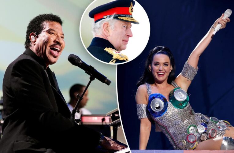 Katy Perry, Lionel Richie, others to perform at King’s coronation