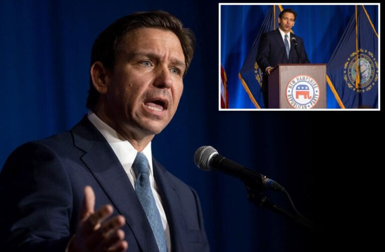 DeSantis’ speech breaks fundraising records for GOP in NHxf