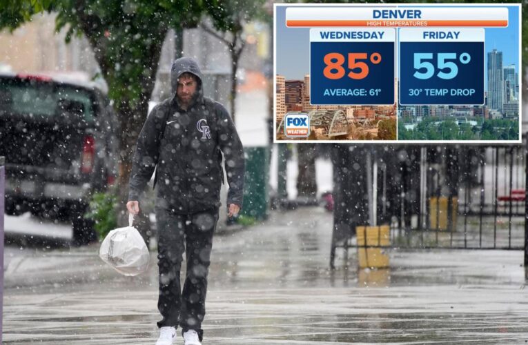 Temperatures to plunge this week after brief taste of summer shatters more than 200 record highs