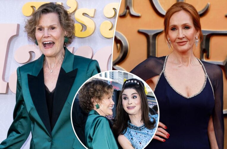 Judy Blume slams criticism for J.K. Rowling comments