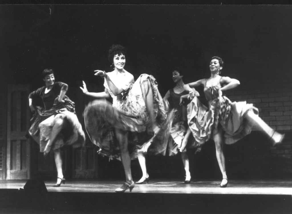 Rivera performing in West Side Story.