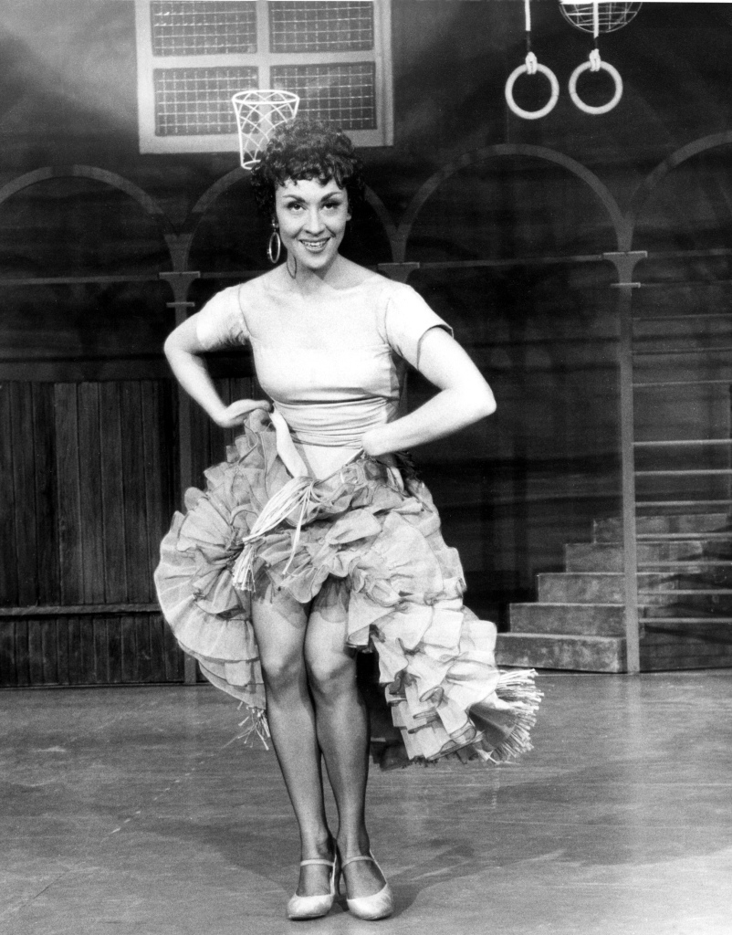 Chita Rivera as Anita in West Side Story on Broadway in 1957.
