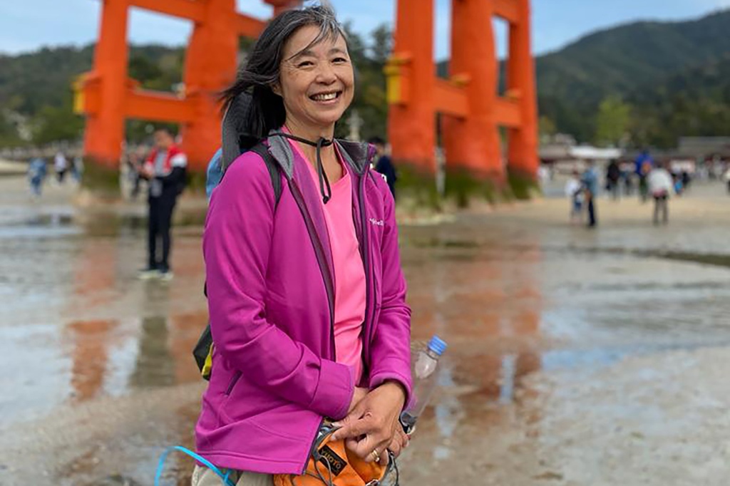 Patricia Wu-Murad is pictured in Japan.