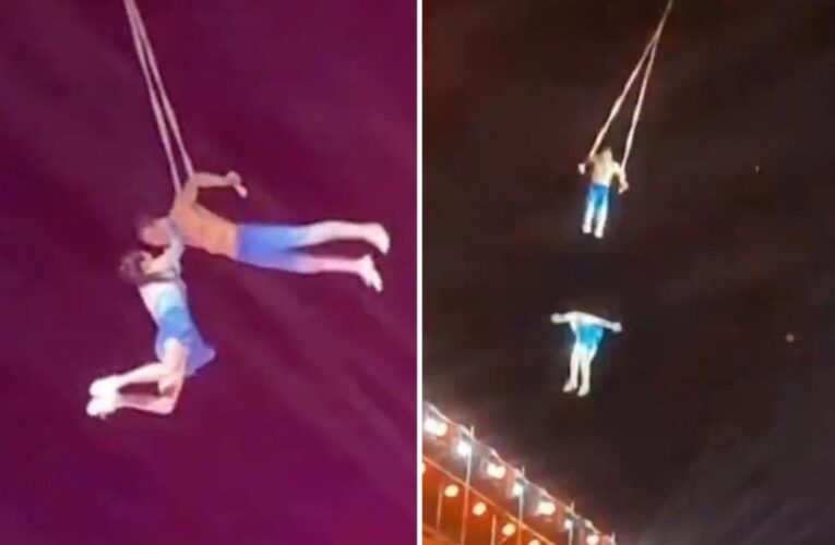 Chinese acrobat falls to her death in video