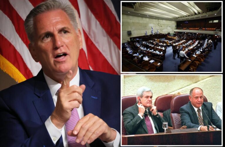 McCarthy to address Israel’s Knesset on first overseas trip