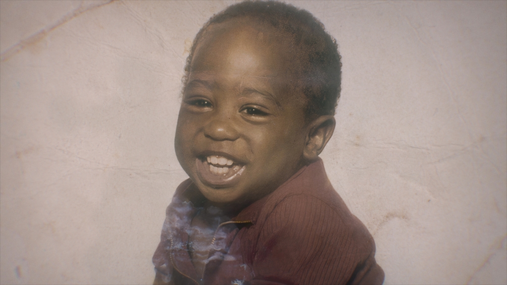 Tupac Shakur as a child.