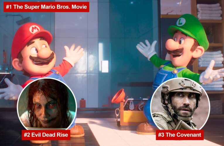 ‘Super Mario Bros. Movie’ still at top of box office game after 3 weeks