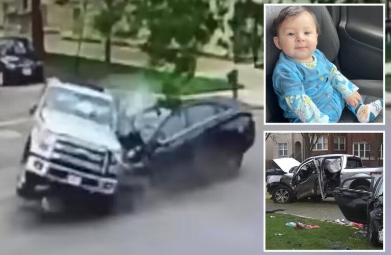 Teens charged with misdemeanors after crashing stolen car, killing infant in Chicago