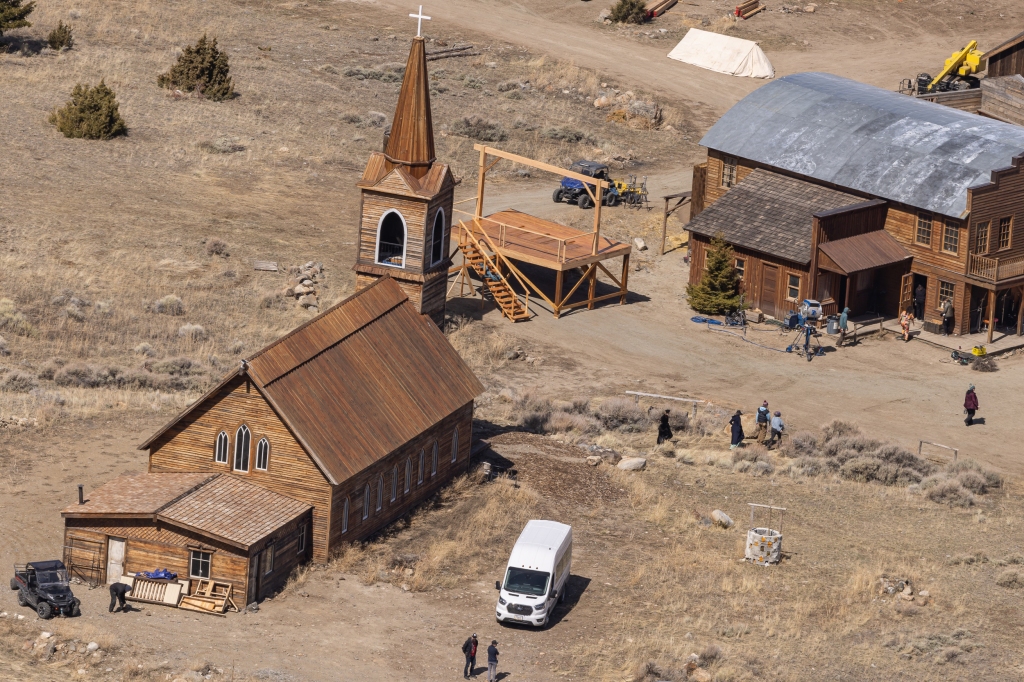 Montana film set