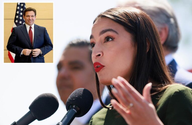 AOC says DeSantis is a ‘weaker’ GOP presidential contender than Trump