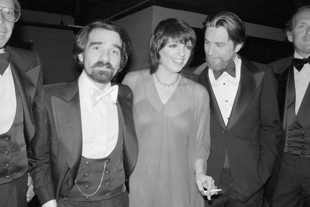 Scorsese, Liza Minnelli and Robert DeNiro at the 1977 premiere of "New York."